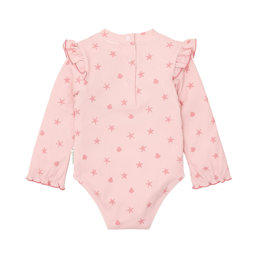 * Little Dutch UV Zwempak Lange Mouwen | Dreamy Seashells