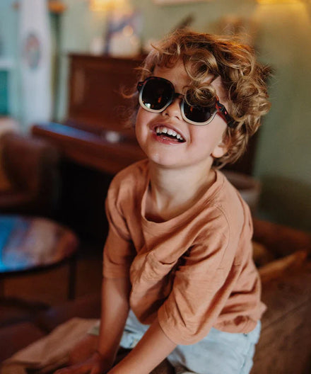 Hello Hossy Zonnebril Koody Craky Cream | 3-5Y