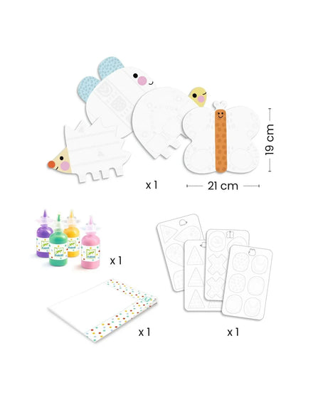 Djeco Magische Vingerverf | Kleine Vormen