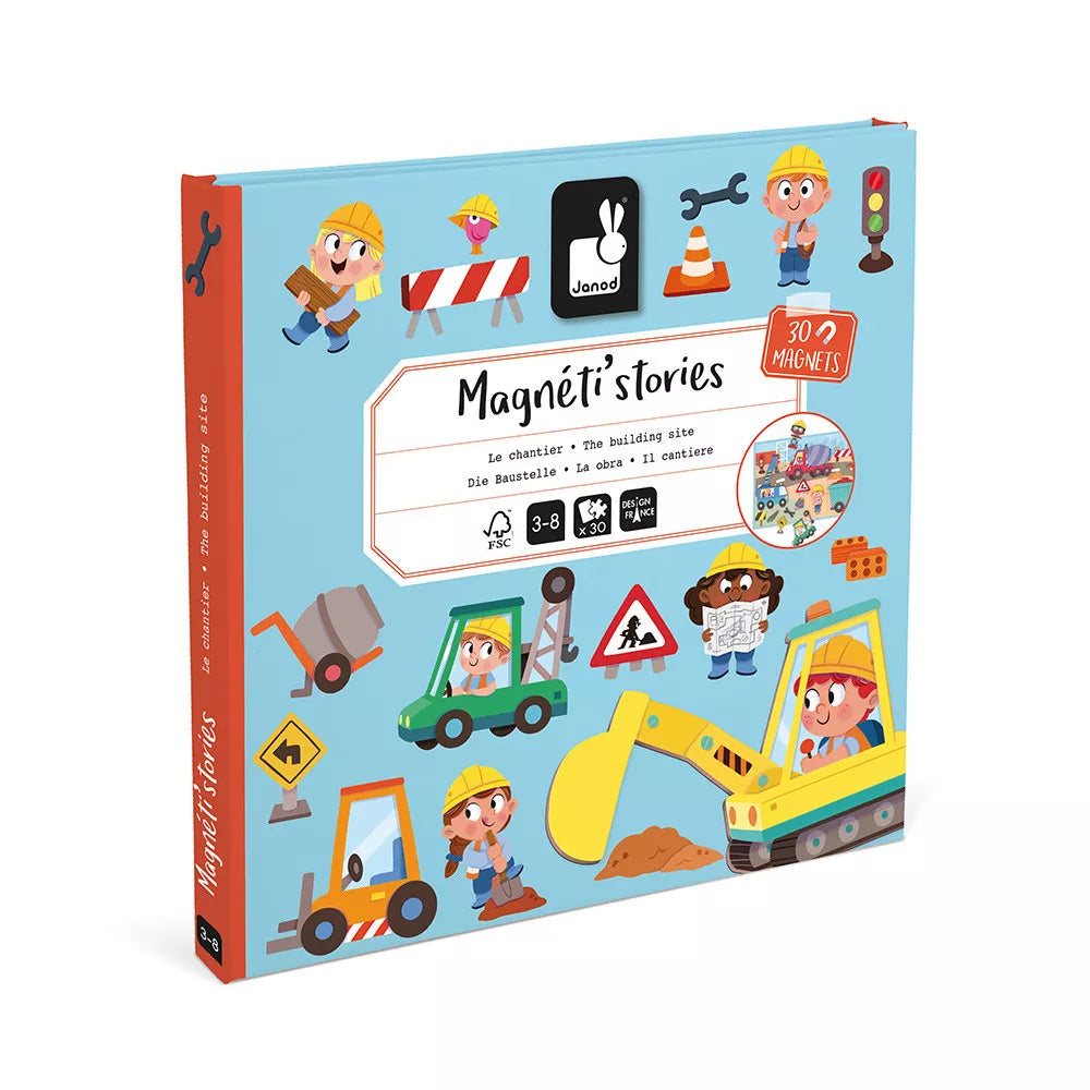 Janod Magneti'Stories Magneetset | The Building Site