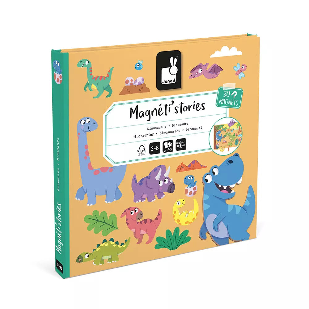 Janod Magneti'Stories Magneetset Dinosaurus