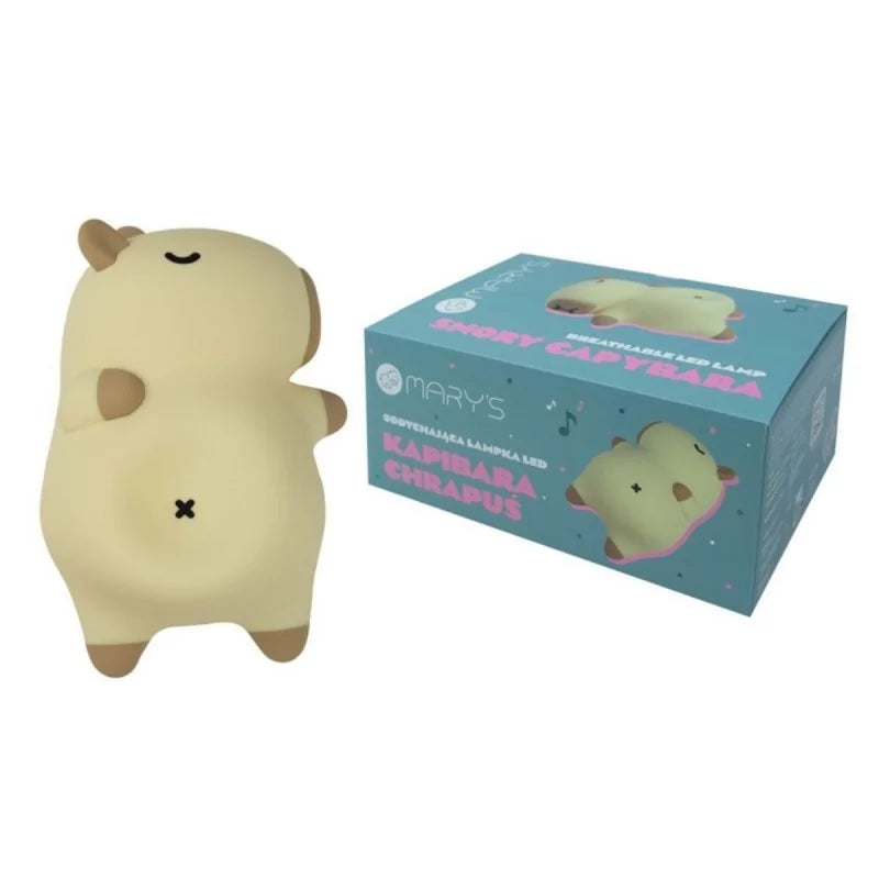 Mary's Led Nachtlamp | Ademend Snoaring Kapibara