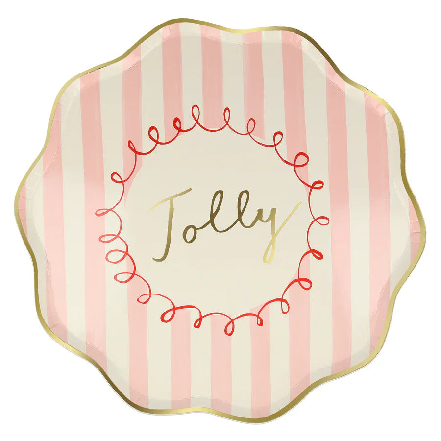 * Meri Meri Striped Dinner Bordjes