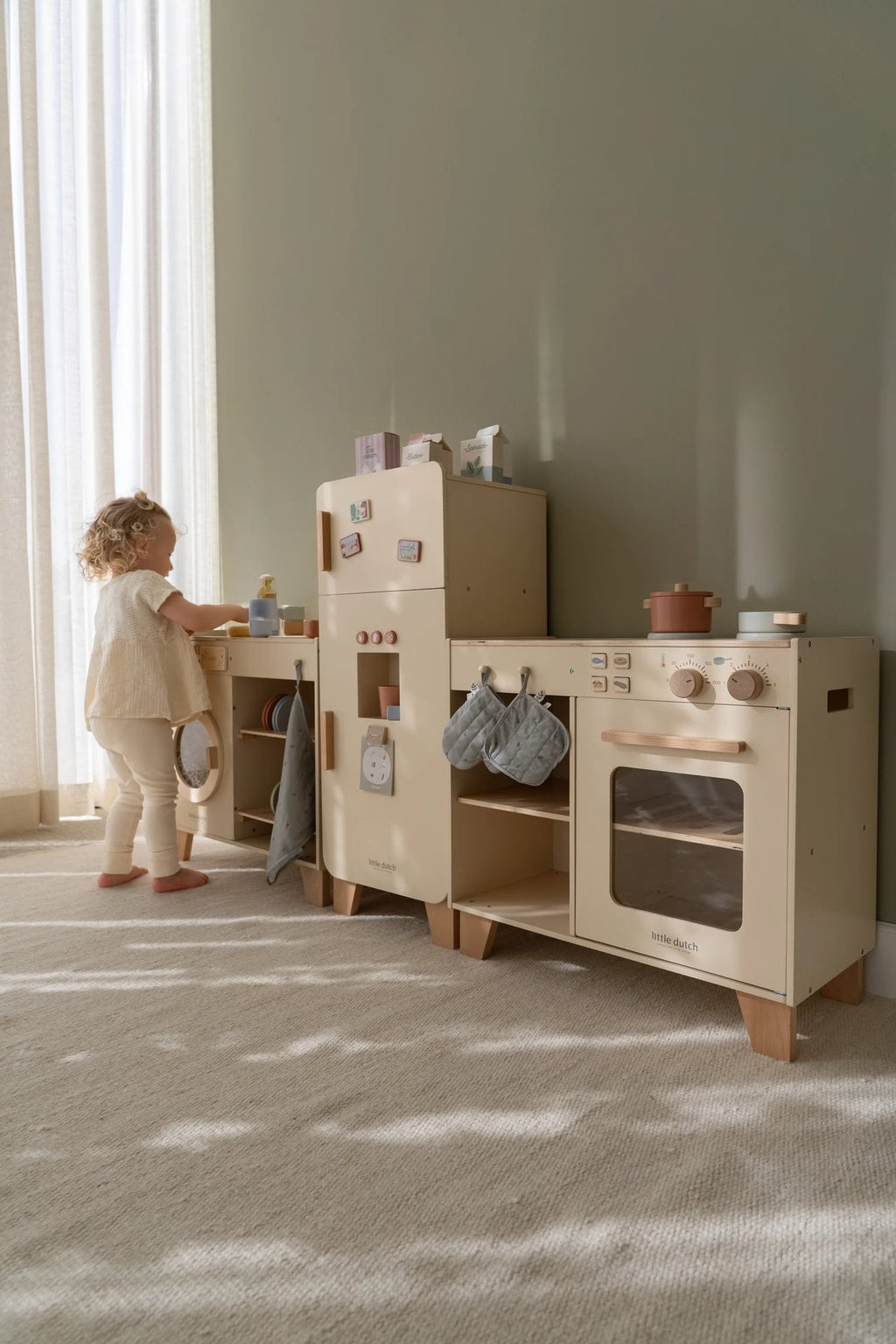 Little Dutch Houten Wasmachine