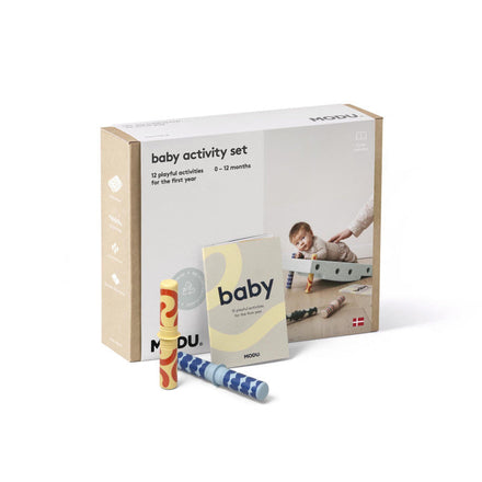 MODU Baby Activity Set | Ocean Mint / Forest Green
