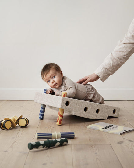 MODU Baby Activity Set | Sand Grey / Honey Yellow