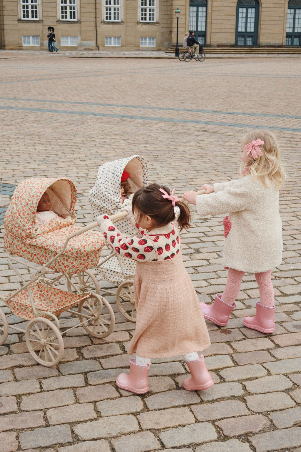 Konges Sløjd Belou Knit Collar Cardigan | Strawberry