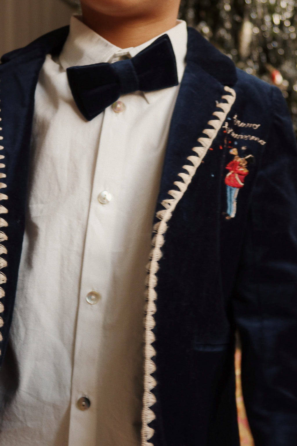 Konges Sløjd Festive Butterfly Solid Ocs | Navy Blazer