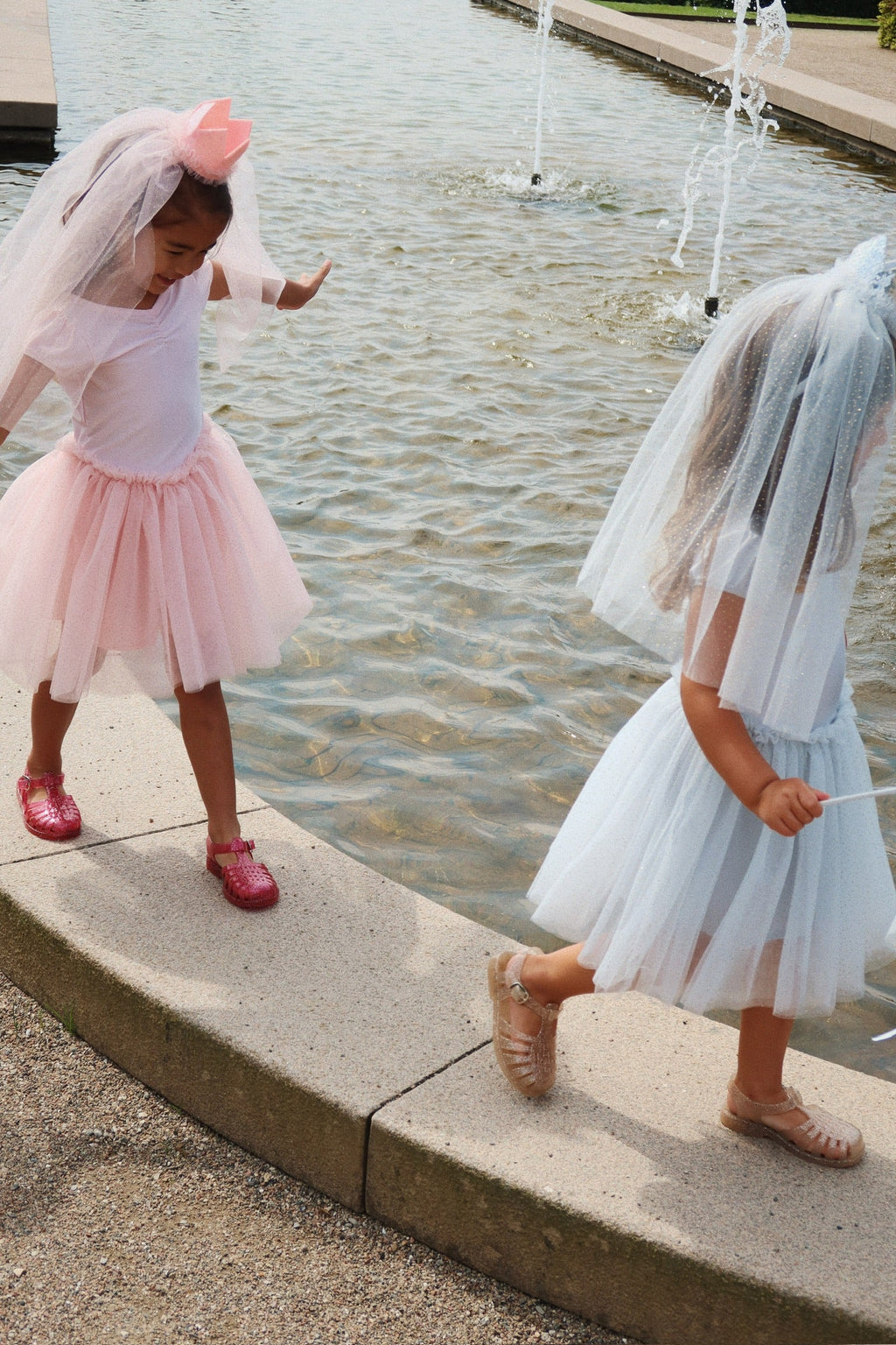 Konges Sløjd Princess Kroon Kostuum | Cloud Pink