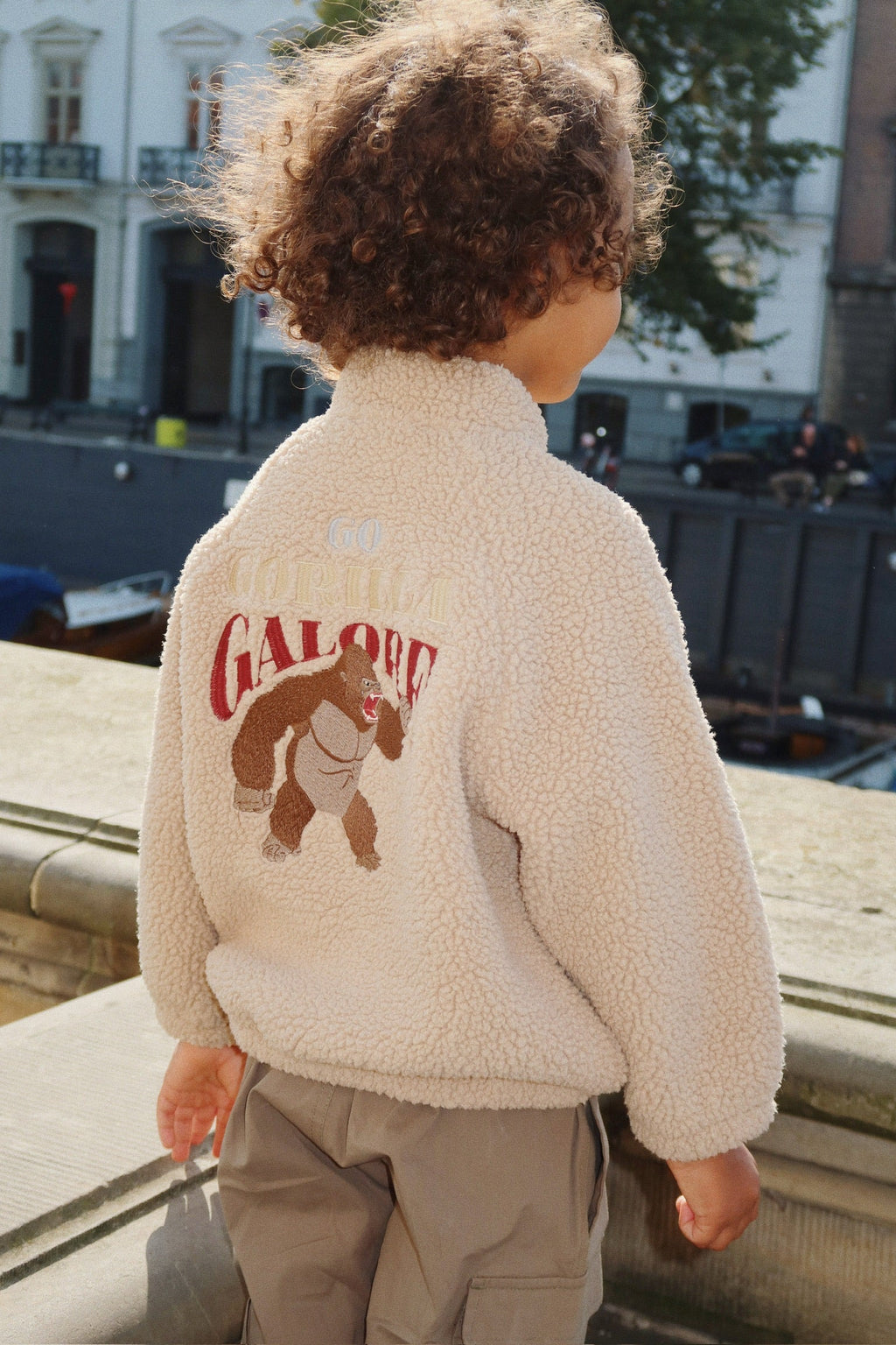 Konges Sløjd Jazz Teddy Bomber Winterjas | Oxford Tan