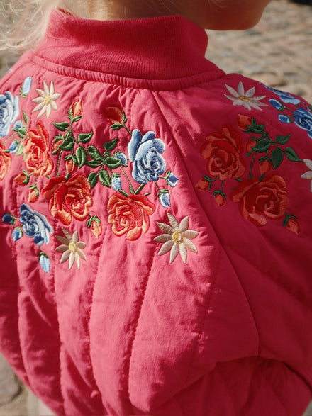 Konges Sløjd Juno Bomber Winterjas | Raspberry Wine