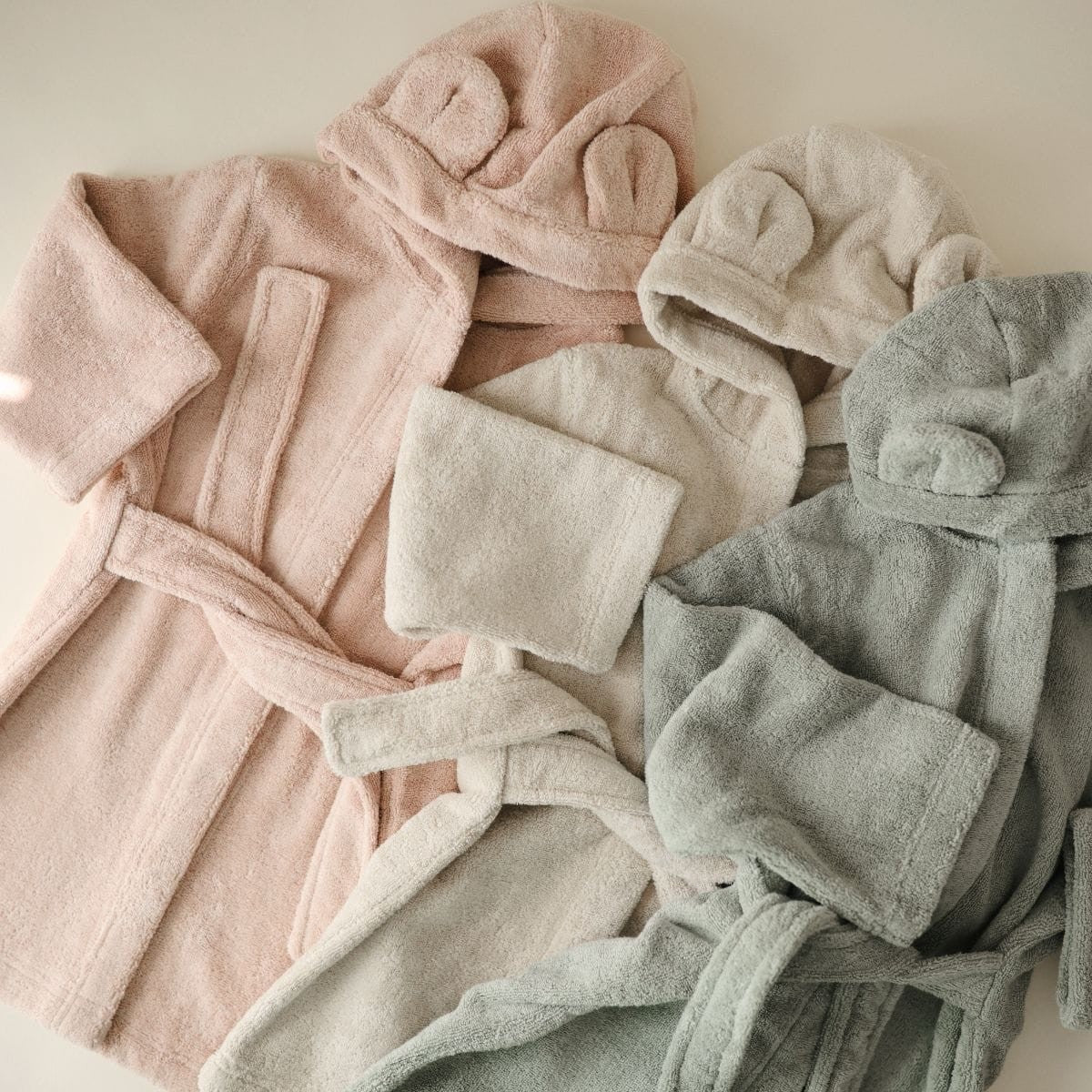 Mushie Badjas 4-6Y Bear Blush