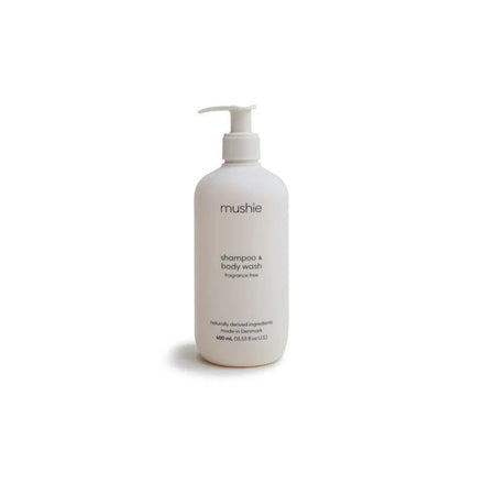 * Mushie Baby Shampoo & Body Wash Fragance Free | 400ml