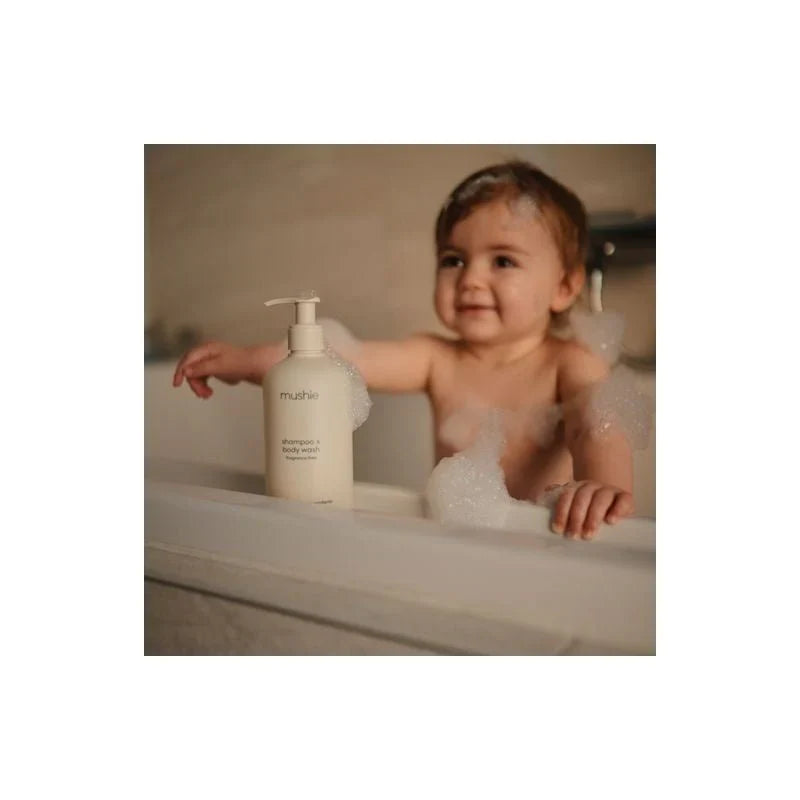 * Mushie Baby Shampoo & Body Wash Fragance Free | 400ml