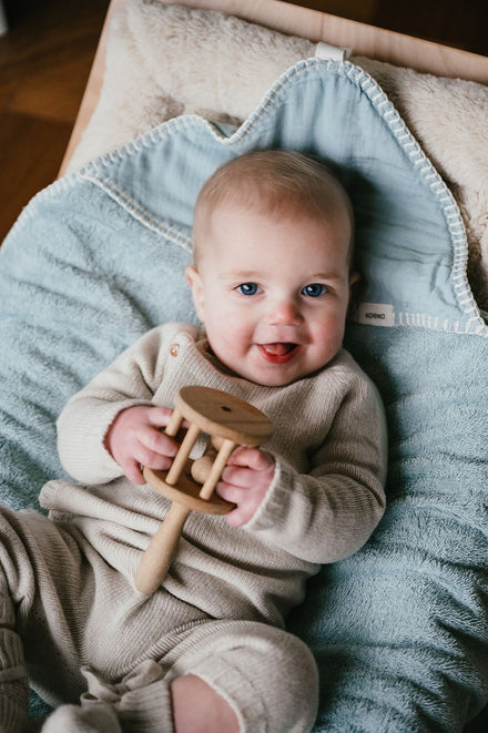 Koeka Omslagdoek Faro 100x100 | Sky