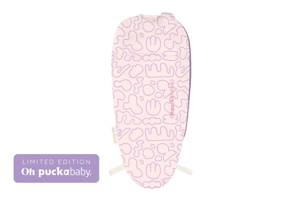 Puckababy Slaapzak The Original - Piep - 0/3 M - Cotton | Grafitti Clouds