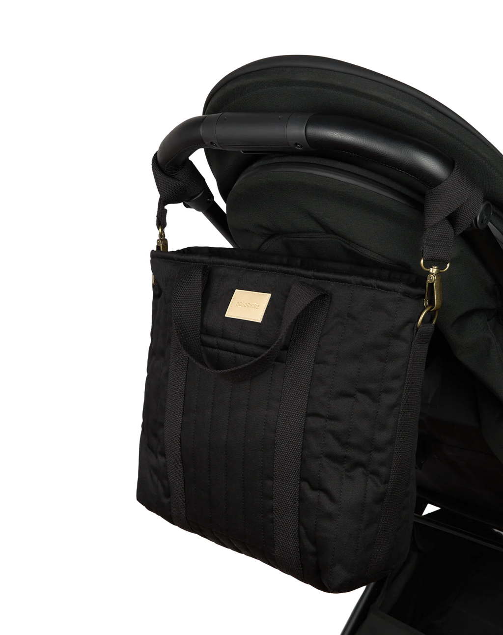 Nobodinoz Hyde Park Waterproof Kinderwagen Rugzak 32x32x14cm | Black*