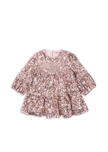 Konges Sløjd Lila Sequins Jurk | Grey/Rosa