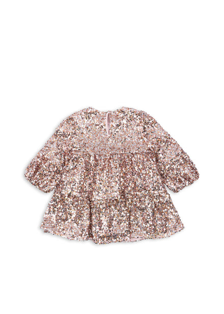 Konges Sløjd Lila Sequins Jurk | Grey/Rosa