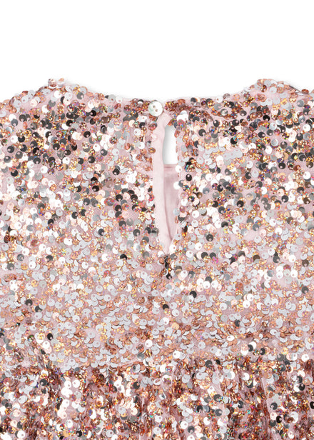 Konges Sløjd Lila Sequins Jurk | Grey/Rosa