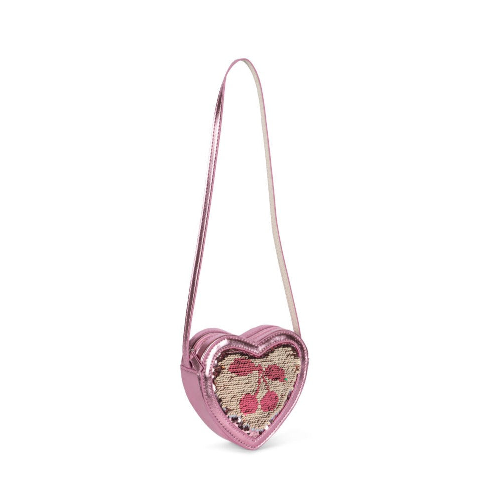 Konges Sløjd Tut Heart Sequin Bag | Rose