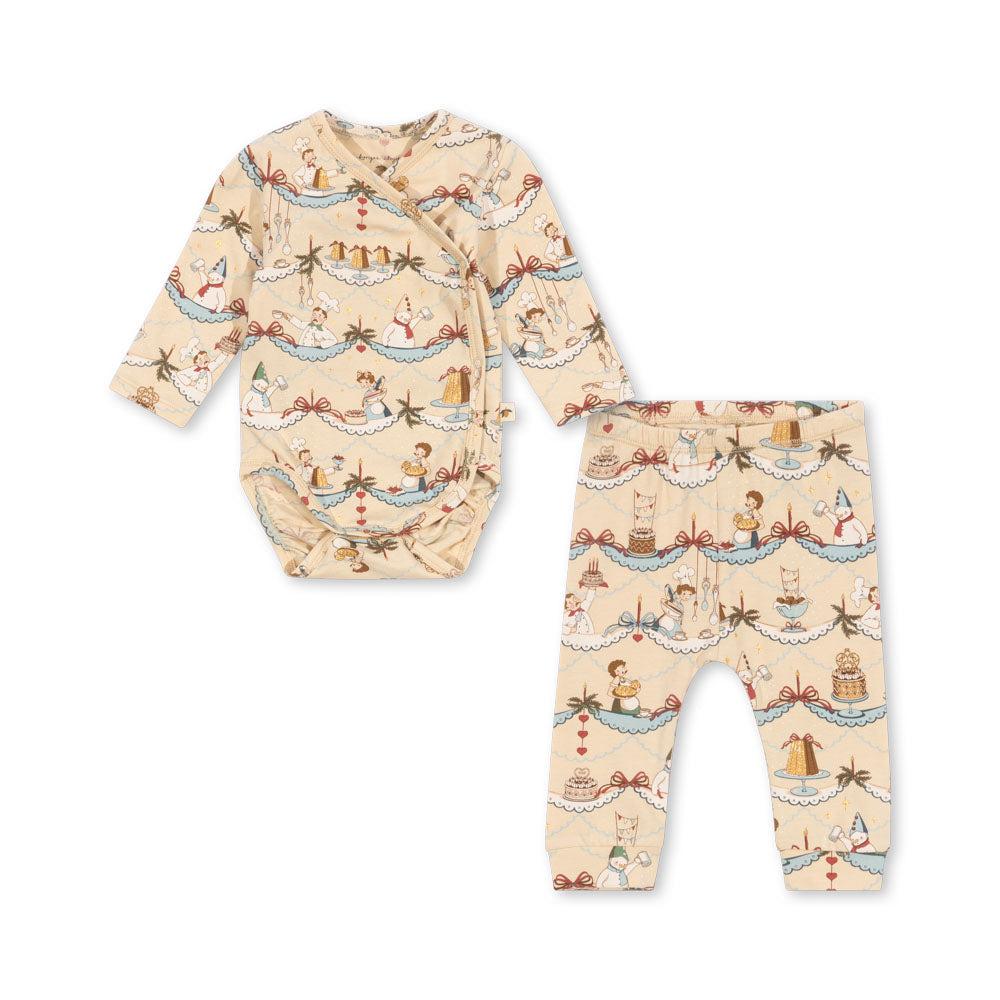 Konges Sløjd Basic Newborn Set Pyjama | Sugar Pie