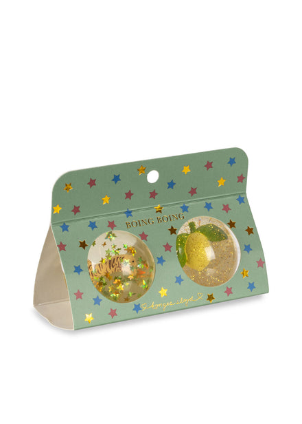 Konges Sløjd Bouncing Ball Sets | Lemon/Tiger