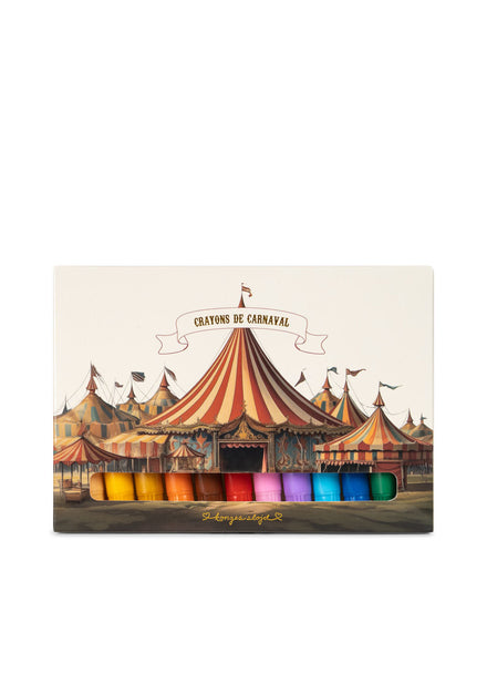 Konges Sløjd Gel Crayons & Drawing Pad FSC | Multi