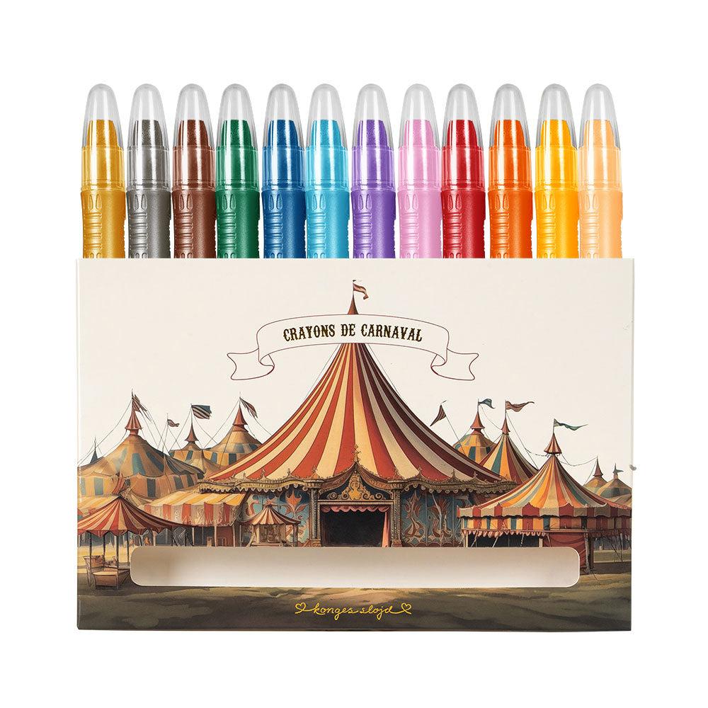 Konges Sløjd Gel Crayons & Drawing Pad FSC | Multi