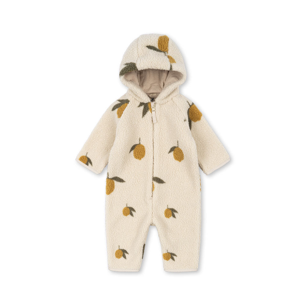 Konges Sløjd Jody Teddy Onesie | Mon Grande Citron Sage