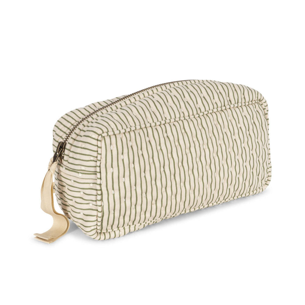 * Konges Sløjd Small Quilted Toilettas | Tea Stripe