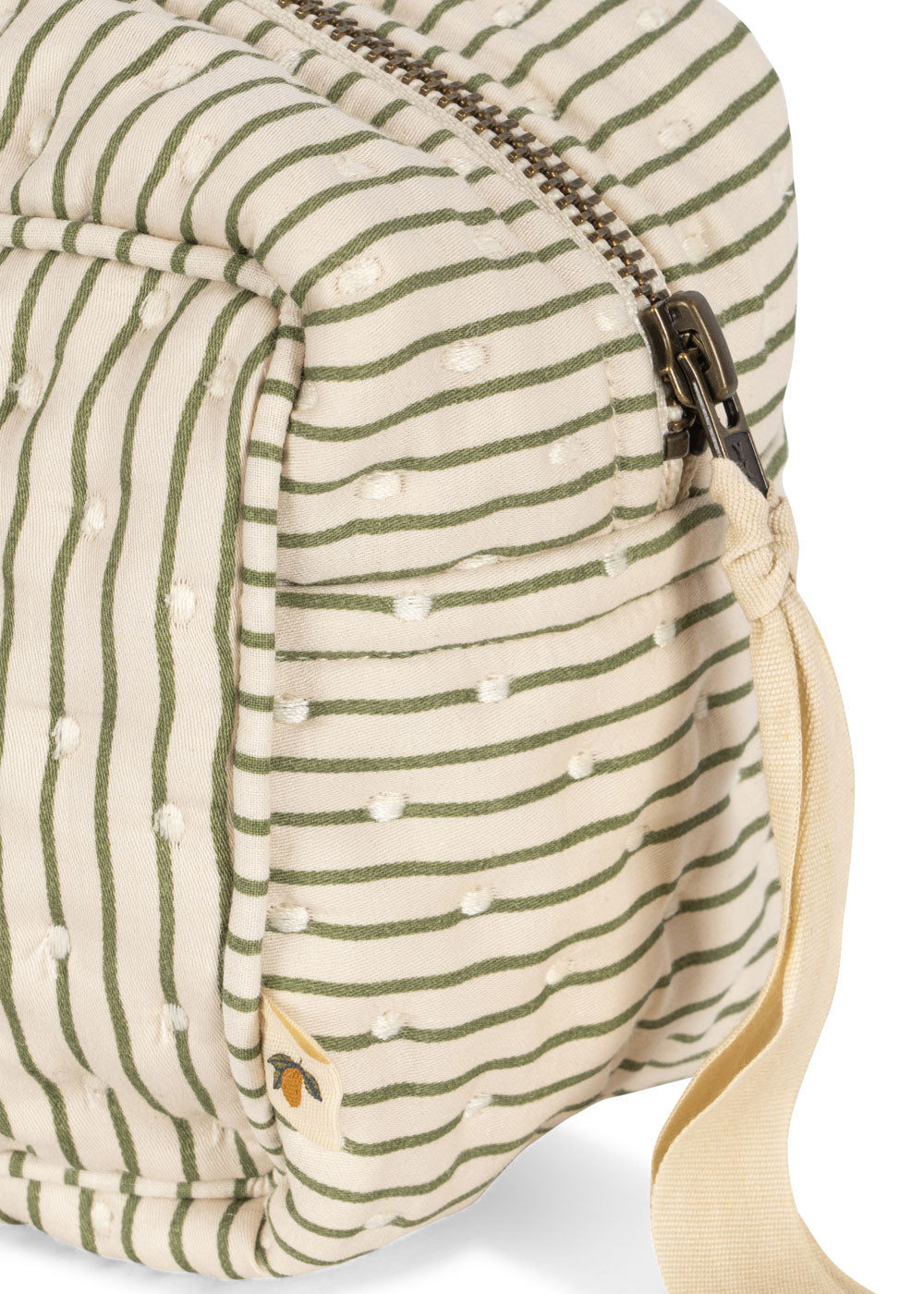 * Konges Sløjd Small Quilted Toilettas | Tea Stripe