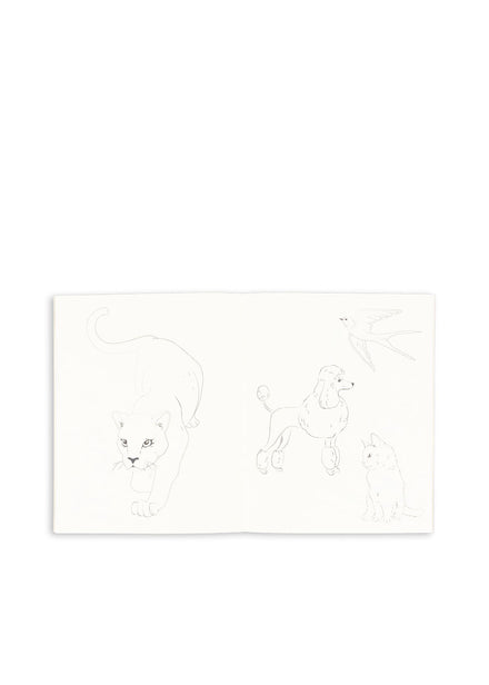 Konges Sløjd Coloring Book And Color Penci Fsc | Green Tea Check