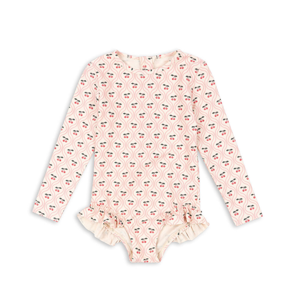 Konges Sløjd Merle Badpak | Cherry Pink Motif