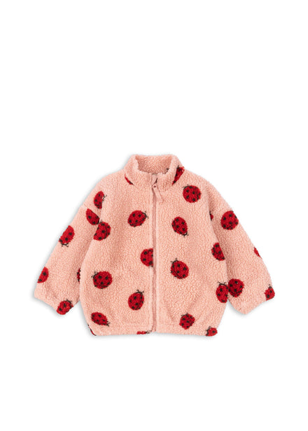 Konges Sløjd Jody Teddy Winterjas | Ladybug Pink