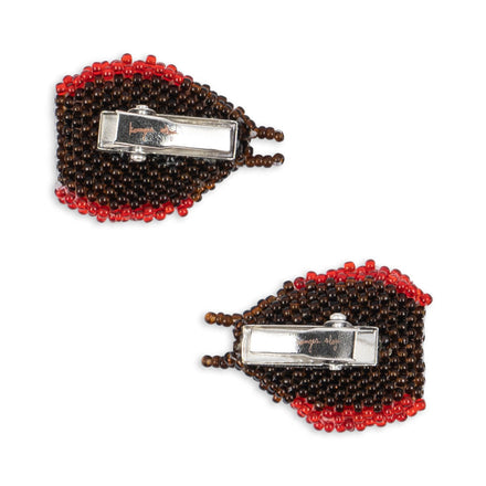 Konges Sløjd Beaded Haarspeldje 2ST | Ladybug