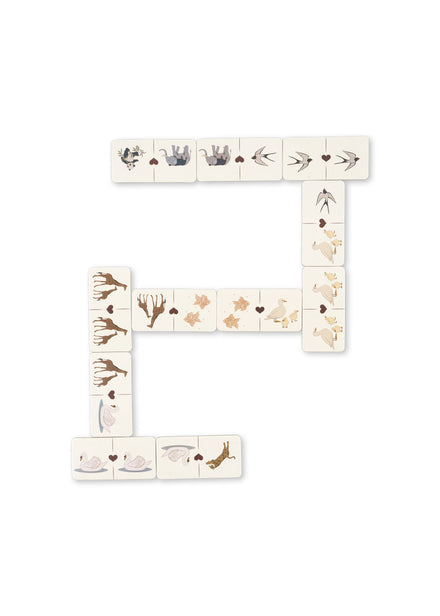 Konges Sløjd Animal Dominoes Game | Multi
