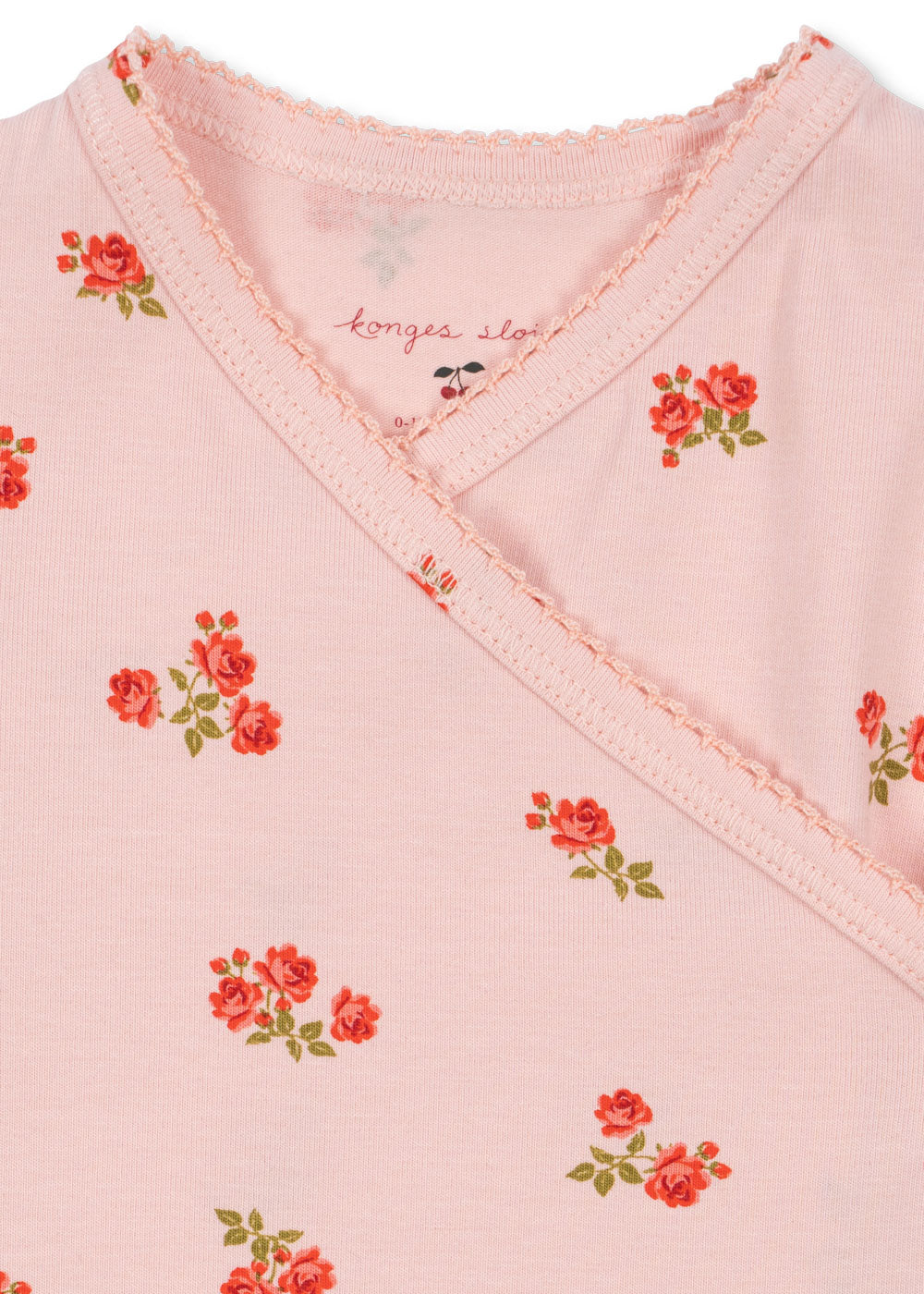 Konges Sløjd Basic Newborn Onesie Gots | Rosa Pink