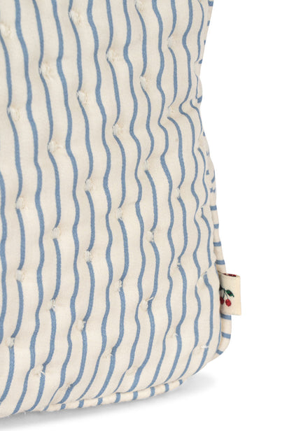 Konges Sløjd Big Quilted Toilettas | Stripe Bluie