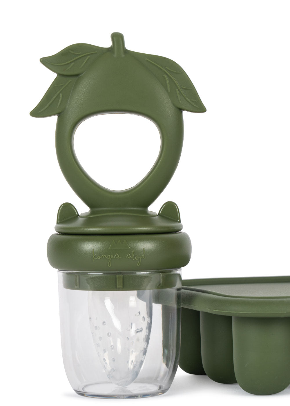 Konges Sløjd Fruit Feeding Set | Olivine