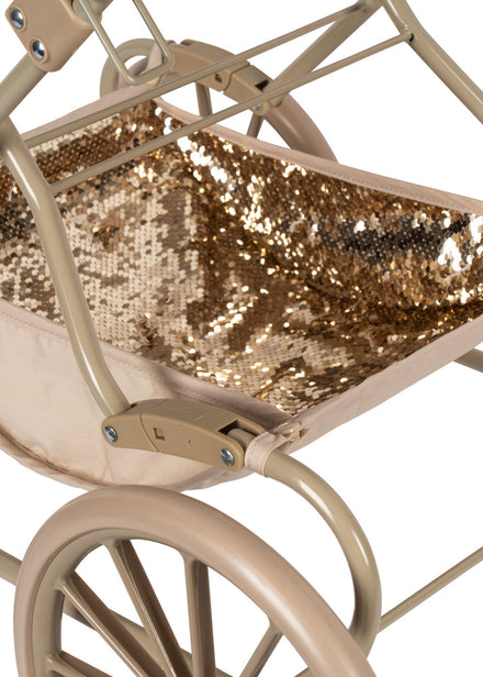 Konges Sløjd Sparkly Poppen Kinderwagen | Cherry