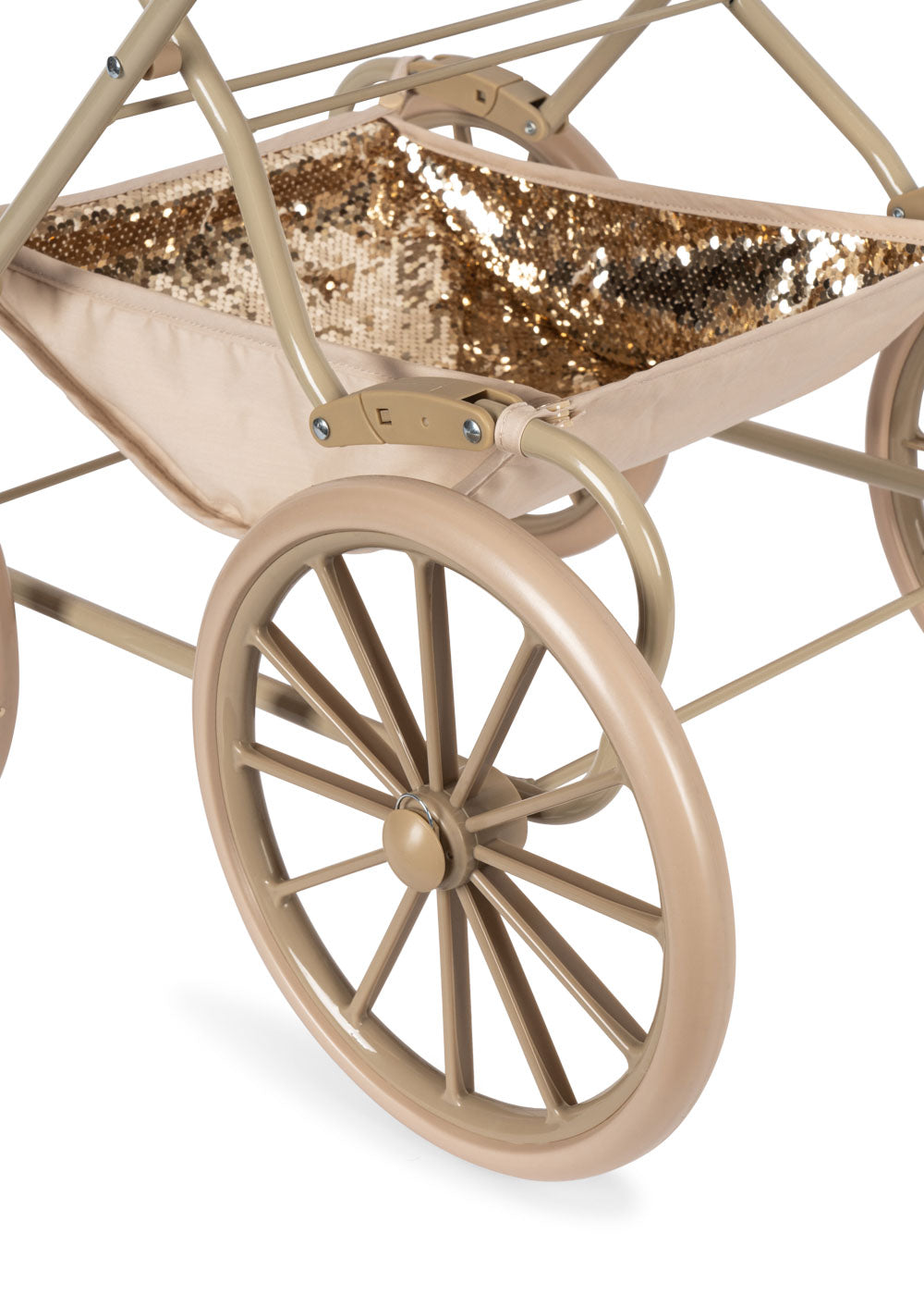 Konges Sløjd Sparkly Poppen Kinderwagen | Cherry