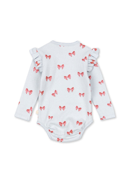 Konges Sløjd Sui Frill Body | Rosia Blue Bow