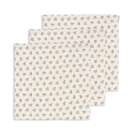 Konges Sløjd 3 Stuks Hydrofiele Doek Gots | Verona Blues