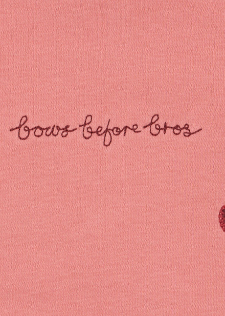 Konges Sløjd Lou Bow Sweater | Strawberry Ice