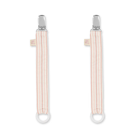 Konges Sløjd Fopspeenketting Strap 2st | Stripie Petite Rose