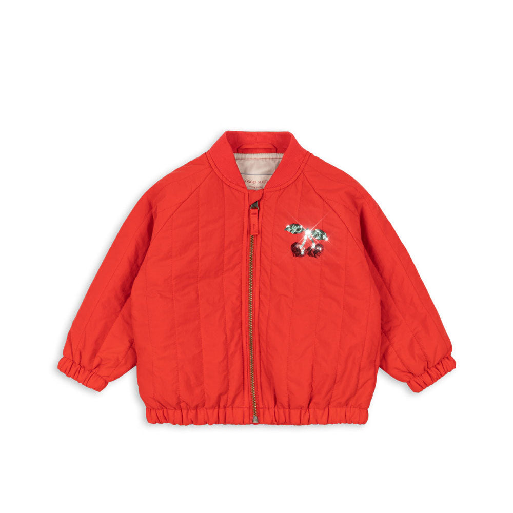 Konges Sløjd Juno Bomber Jas | Fiery Red