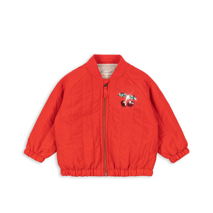 Konges Sløjd Juno Bomber Jas | Fiery Red