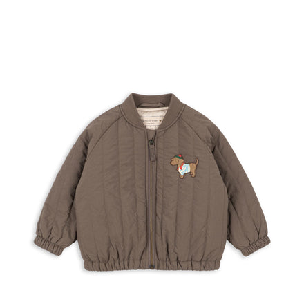 Konges Sløjd Juno Terry Bomber Jas | Walnut