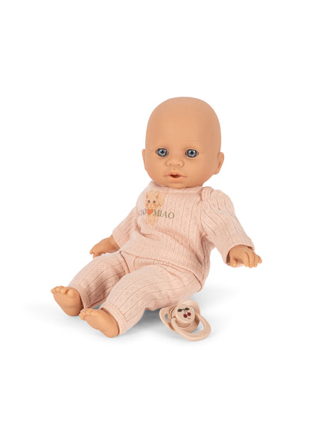 Konges Sløjd Cattie Baby Pop met Draagmand | Ciao Miao Rose